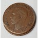 AUSTRALIA 1952 . ONE 1 PENNY . ERROR . LARGE LIP . OFF CENTRE